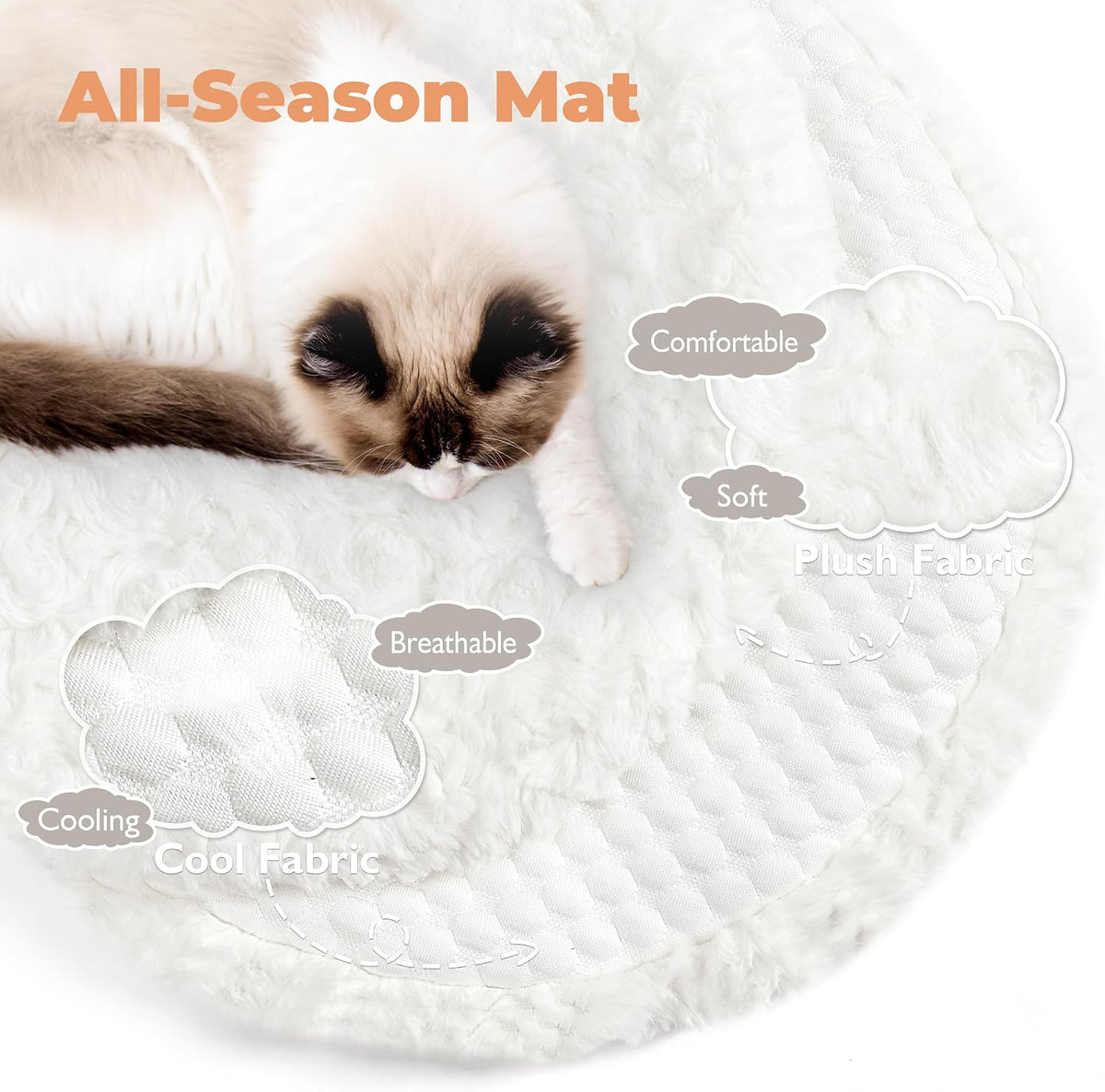 Easyego Modern Cat Tree, 26.3" Aesthetic Wood Cat Tree Tower for Small Cats – Essentials for Cats - White / 39.3'' - image 3