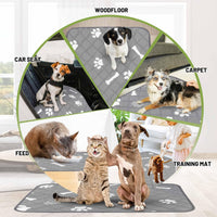 PatiencET Self Warming Cat Bed for Indoor Cats 18'' x 24'' - Gray / 24*36 - image 3