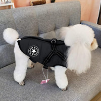 Aiboria Dog Jackets Coat for Winter Windproof Waterproof Skiing Dog - Black / X-Large - image 2