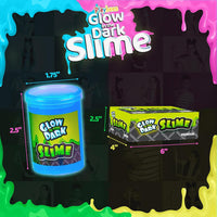 Playbees Glow in the Dark Slime, Neon Goo Party Favors for Kids - 12 Pack - image 4