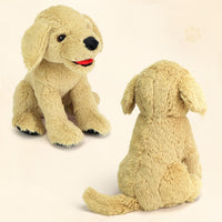 LotFancy Dog Stuffed Animals Plush - Beige / 12 inch (Pack of 3) - image 4