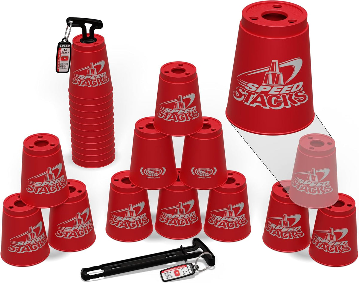 Speed Stacks, Official Sport Stacking Set - Red