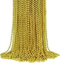 YAXINRUI 120 PCS St. Patricks Day Necklaces - Gold / 72 Pcs