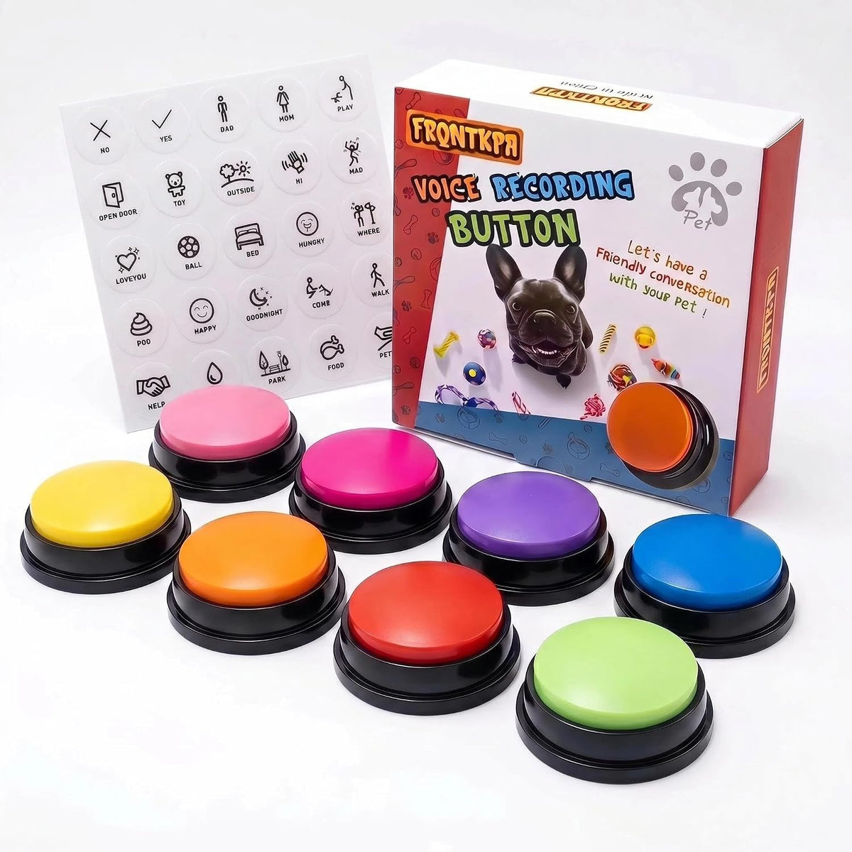 8 Color Voice Recording Button