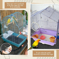 Nuanchu 48 x 48 Inch Large Bird Cage Mat - 48.0"L x 48.0"W x 0.4"H - image 2