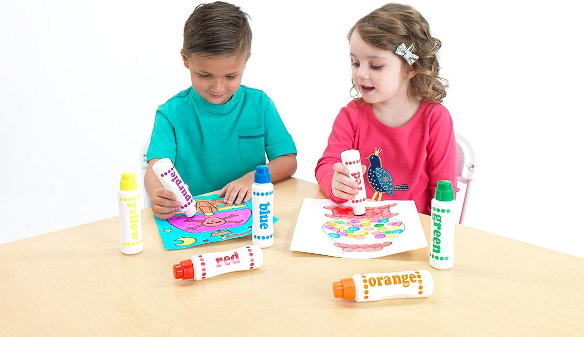 Do A Dot Art! Markers 6-Pack Rainbow Washable Paint Markers – Fun for Kids & Family - Rainbow / 4 - image 4