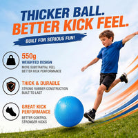 Jenaai blue kickball set with 10 inch ball, rubber bases, cones, scoreboard and pump - view 19