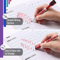 Mr. Pen, Magnetic Dry Erase Chore Chart for Fridge, 10"x10" - White - image 4