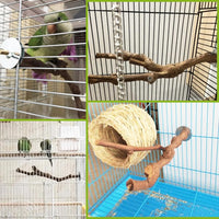 PINVNBY Parrot Perches Natural Birds Stand Wild Grape Stick Grinding - 1 PCS: - image 2