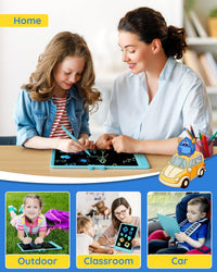 TEKFUN 15" LCD Writing Tablet for Kids - Blue / 8.5 Inch - image 4