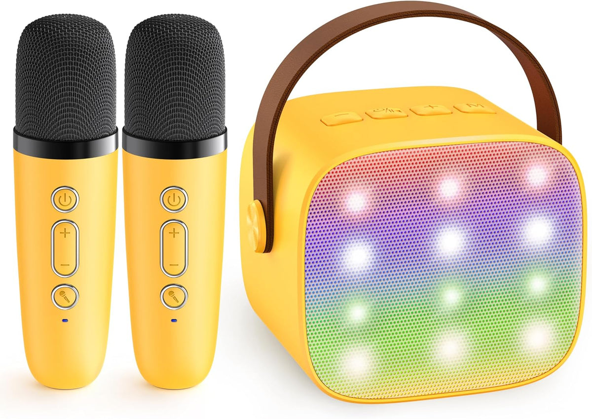 YLL Karaoke Machine for Kids - Yellow