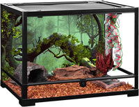 72x18 inches Reptile Habitat Background Foggy Forest Terrarium - 36x18in/90x45cm - image 4
