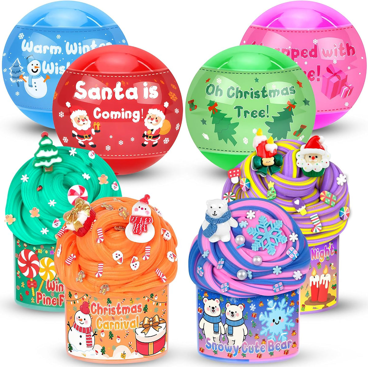 Axolotl Cloud Slime Kit 2 Pack - Christmas Stocking Stuffers
