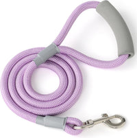 Mile High Life Dog Leash, with Padded Handle - Purple / 6 Feet