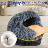 Guinea Pig Hideout, Doughnut Guinea Pig Bed - Black - image 3