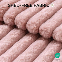 MEWOOFUN Donut Dog Beds for Small Dog, Calming Bed Round Cute Puppy Bed with Non-Slip Bottom, Fluffy Washable Pet Bed for Puppy and Kitten (Pink, XS (20x20x6))