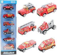 BenRich 1:64 scale die cast construction trucks set of 6, excavator to road roller