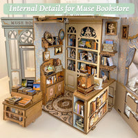 Fsolis Book Nook Kit Booknook Bookshop - Muse Bookstore - image 2