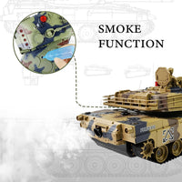 KAIM 1/24 RC Tank, Remote Control Tank for Boys with Smoke - image 3