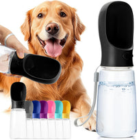 Mr. Pen, Portable Dog Water Bottle - Black