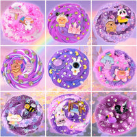 6-Pack Pink Slime Kit for Girls - Purple - image 2