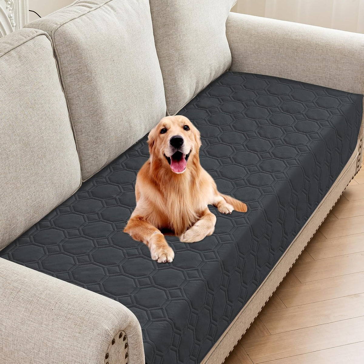 ZNSAYOTX Ultimate Cozy Blankets 100% Waterproof Sofa Mat Blanket - Black / 30x70 Inch