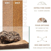 Ultum Nature Systems Controsand Mojave Aquarium Sand (8L) - Freshwater Tank Substrate for Live Shrimp & Planted Aquariums