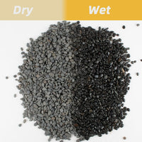 CJGQ Decorative River Rocks Pebbles for Succulents - 3lb / Black-Medium - image 3