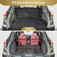 SUV Cargo Liner for Dogs - Trunk Cover for SUV with Bumper Flap Protector – Essentials for Dogs - Bone / Standard: 55" x 91" - image 3