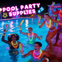 500 Pack Glow Sticks Bulk Party Pack Bright Glow in the Dark Party - 100 - image 2