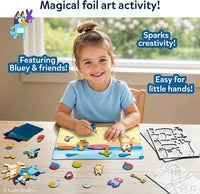 Skillmatics Foil Fun Unicorn & Princesses, Foil Art & Craft - 4. Bluey - image 2
