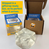 Original BigBlok Premium Stress Cube, Squishy Fidget Toy - Glass - image 2