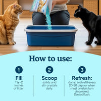 Fresh Step Clean Care Crystal Cat Litter, 2 Pk - image 4