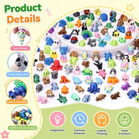 50 pcs 3D Printed Animal Figurines - Animal 156 - image 3