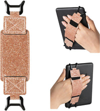 CoBak 2 Pack Secure Hand Strap for Ebook Reader - Rosegoldstar-1 Pack / 6-7.5"