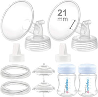 Maymom Pump Parts Compatible with Spectra S1 S2 9 Plus Breastpump - 21mm Flange