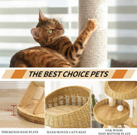 SHODMI 54" Modern Cat Tree Tower for Indoor Cats - DC999 - image 3