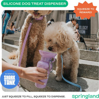 Springland 22oz Classic Portable Dog Water Bottle with Built-in Bowl - Lilac / 22oz Classic - image 2