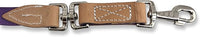 Southwestern Equine 35' Flat Cotton Web Lunge Line with Bolt Snap & Rubber Stop (35', Lavender)