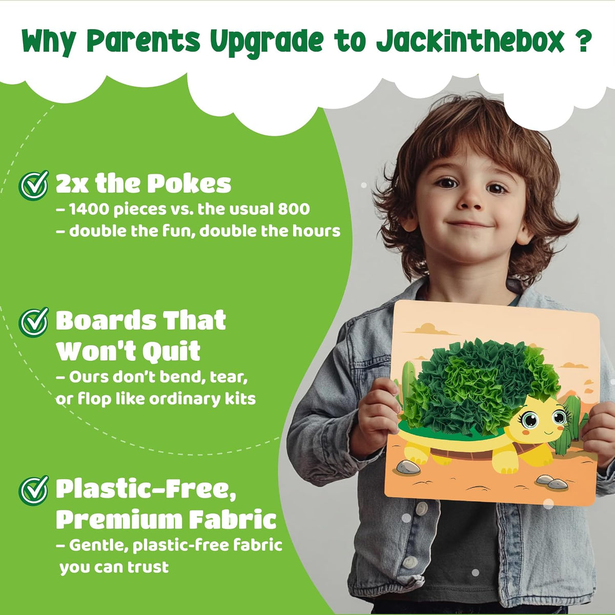 Jackinthebox Poke Art Magical Flower Pressing Craft Kit for Girls - Animals - image 4
