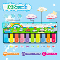 FUCEORUY Floor Piano Playmat Toys for Toddlers 1-3 - image 2