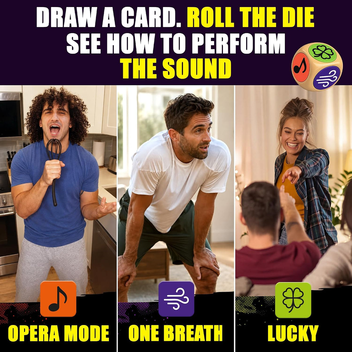 QUOKKA What's The Sound card game with 100 sound challenge cards - view 5