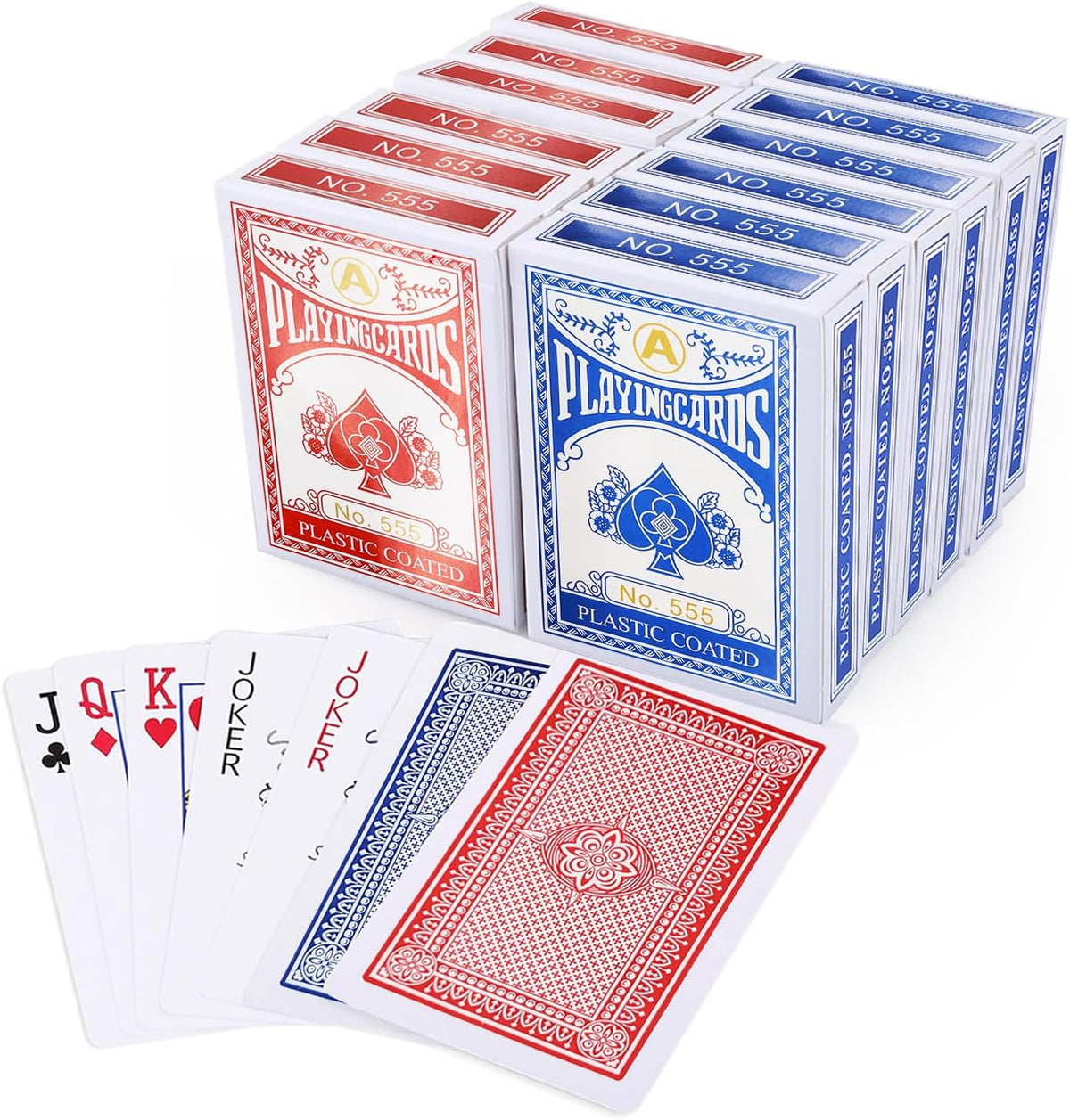 6-Pack Playing Cards Deck - 6-Pack