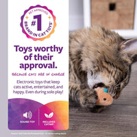 SmartyKat Chickadee Chirp Electronic Sound Cat Toy - One Size / Chickadee Chirp - image 2