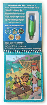 Water Reveal Coloring Scripture Book for Kids. – Fun for Kids & Family - Book of Mormon Stories - image 2