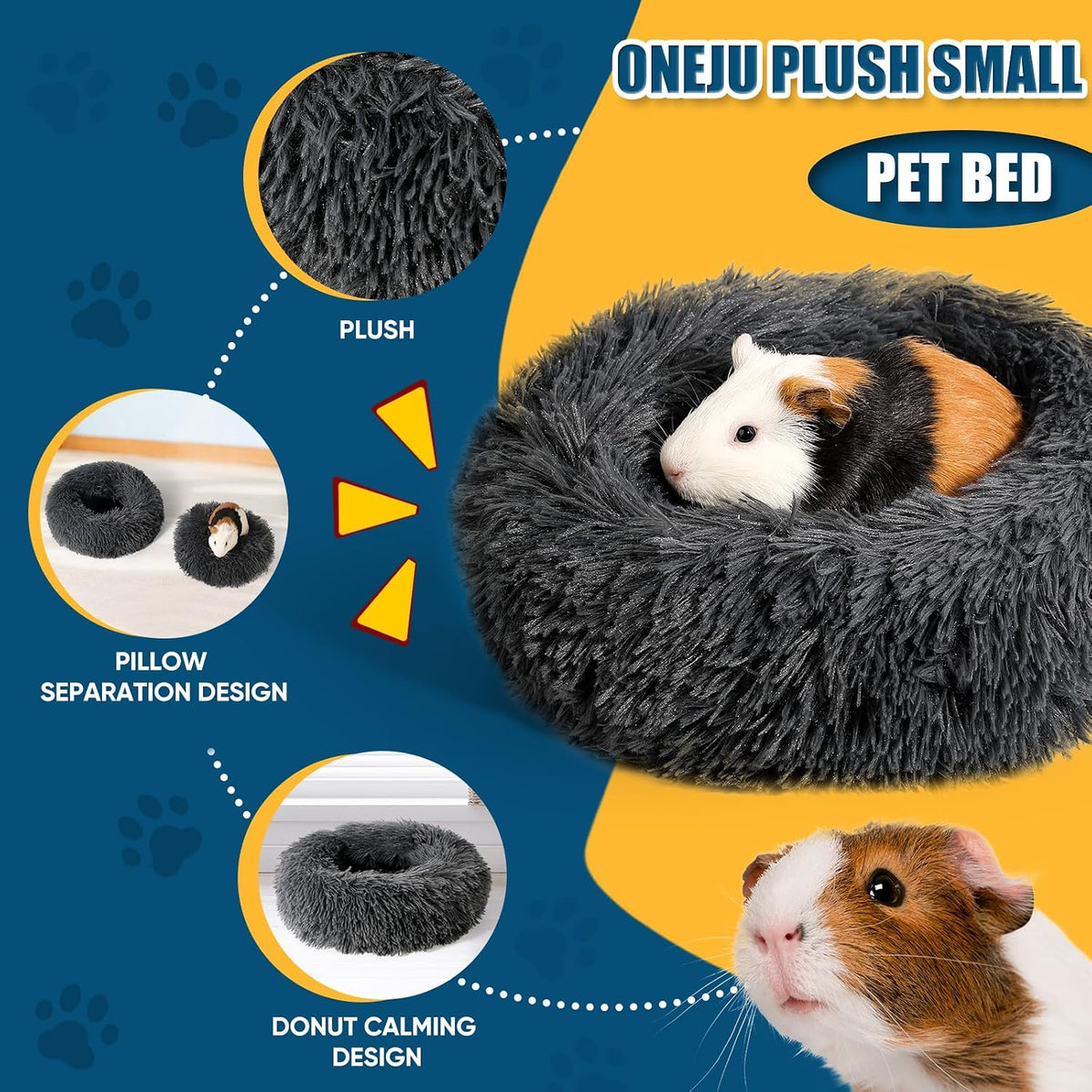 Guinea Pig Hideout, Guinea Pig Bed - Plush - image 4