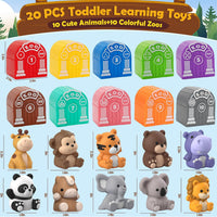 Learning Toys for 1, 2, 3 Year Old Toddlers - ZOO - image 2