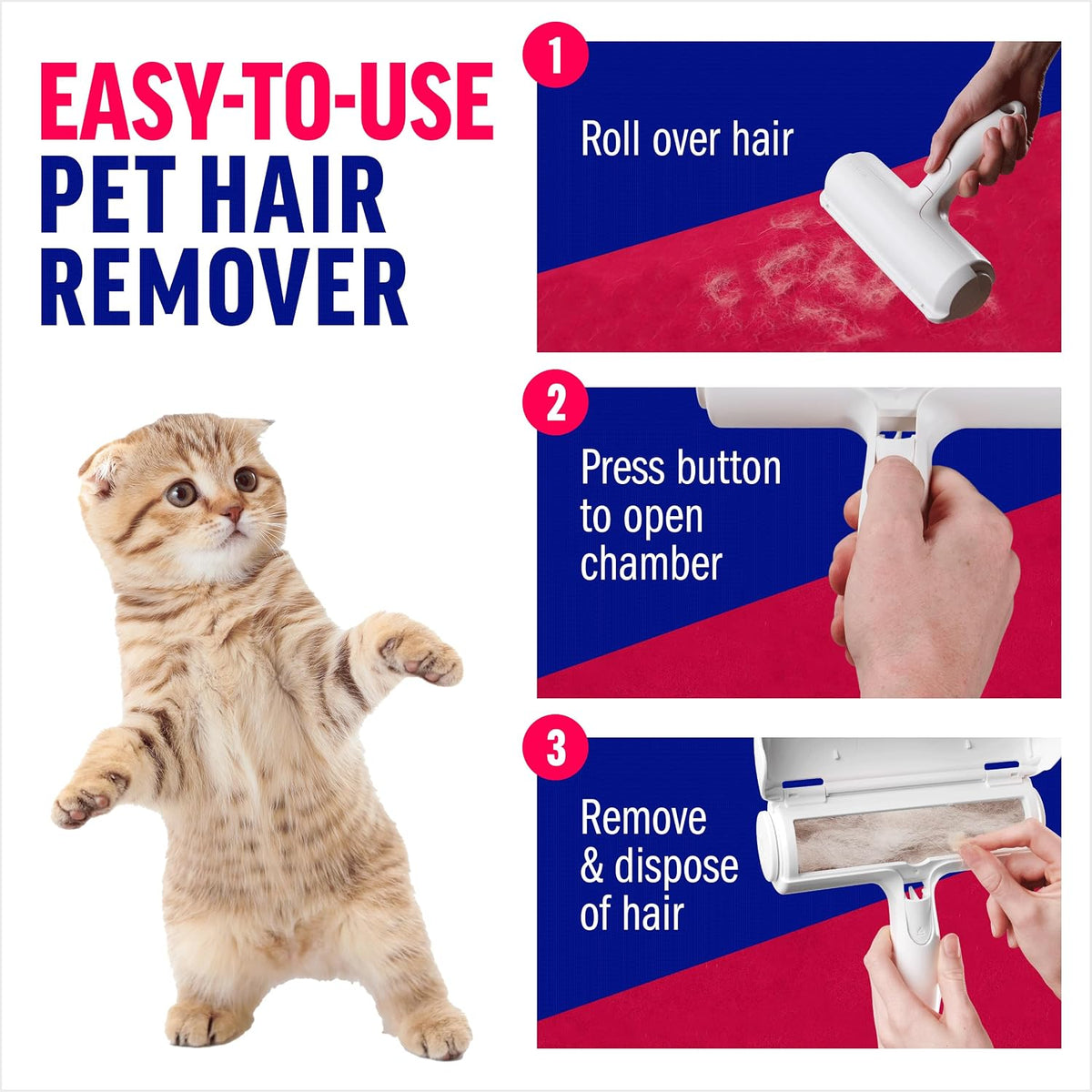 ChomChom Roller Pet Hair Remover - White Classic - image 4
