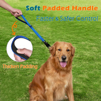 Heavy Duty Short Dog Leash - Dark Blue / 18 Inch - image 3