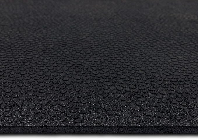 Mohawk Home Heavy Duty Rubber Stall Mat - Gym Floor- Under Dog Crate - All Purpose Utility 2'x2' - 1/2" Thick
